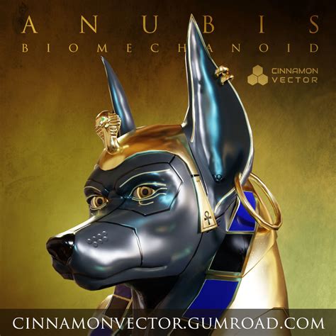 - Highpoly (ZTL and FBX) file included. . Anubis gumroad